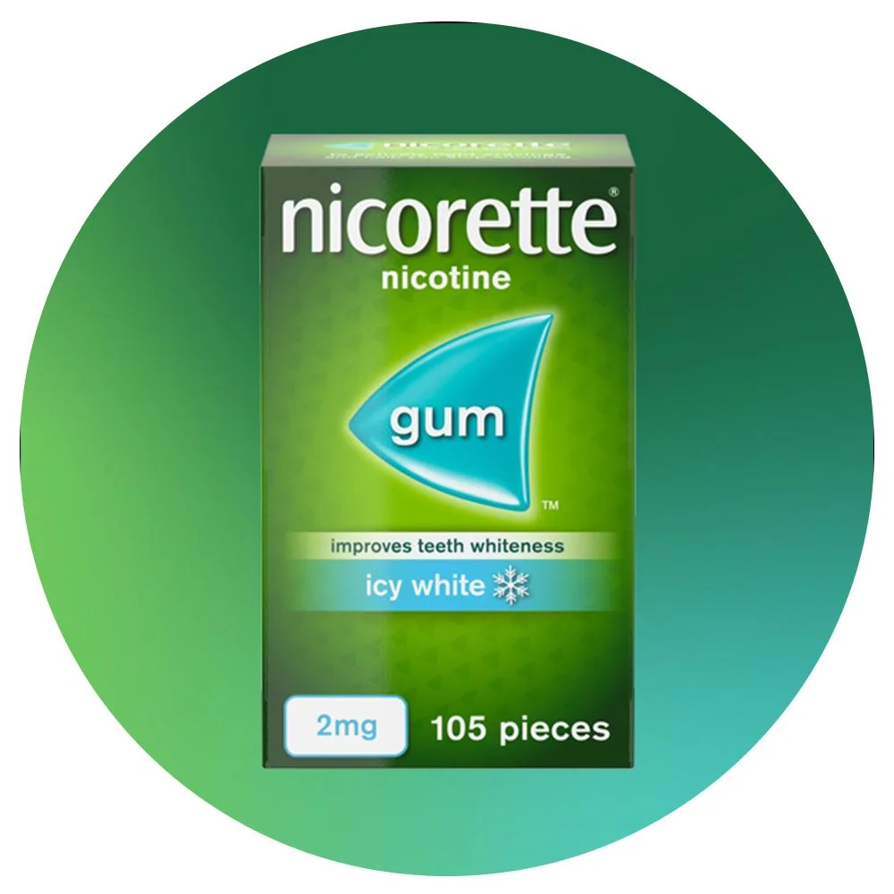 Nicorette Icy White 2mg Gum