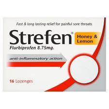 Strefen Honey And Lemon Lozenges