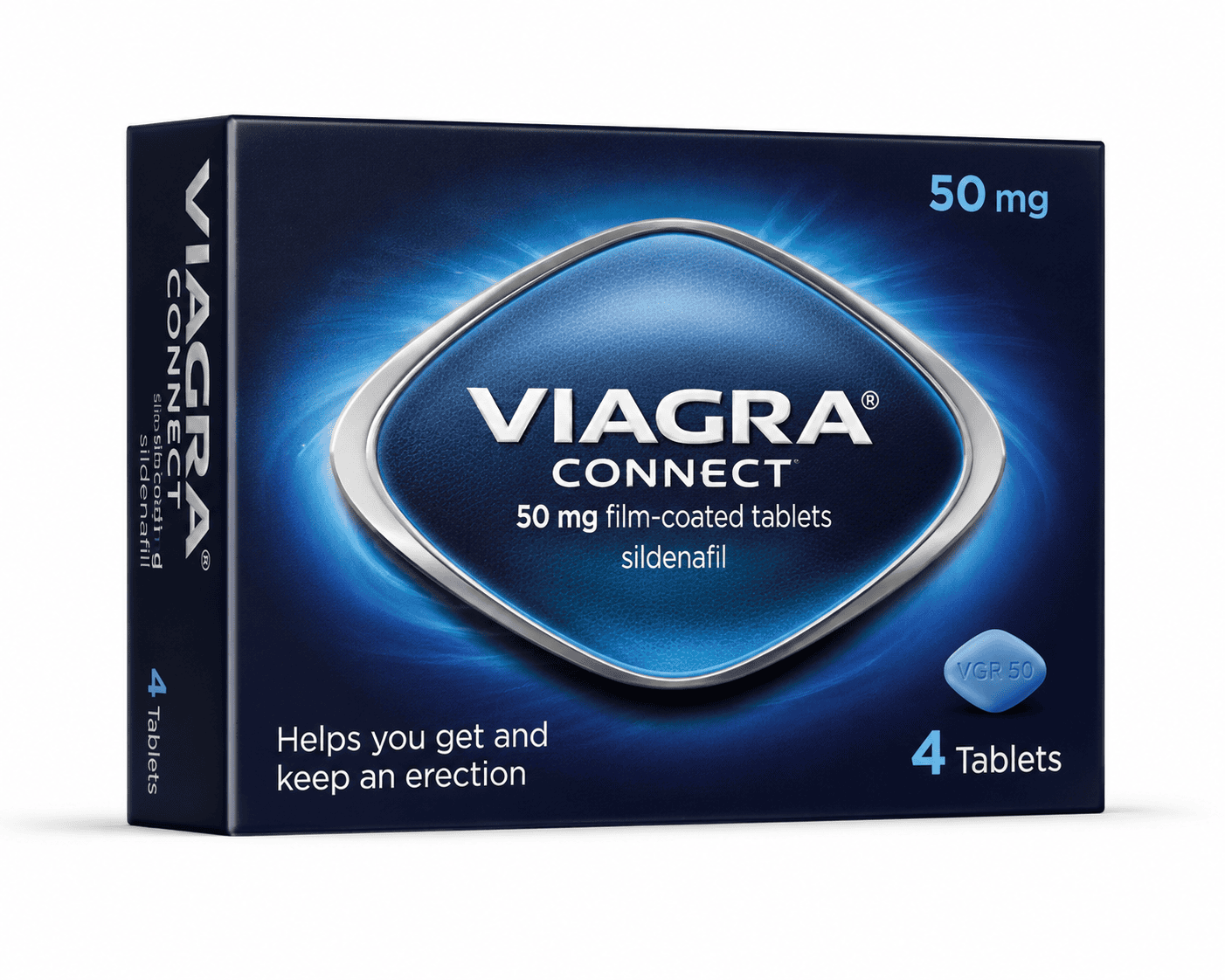 Viagra Connect 50mg (Pack of 4)