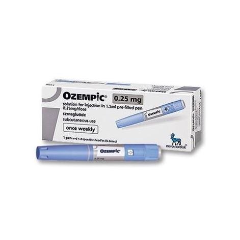 Ozempic medication sold at Calpe Pharmacy on Main Street, Gibraltar. Farmacia Gibraltar.