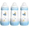 MAM Easy Start Anti-Colic Bottle Blue 260ml 3Pk