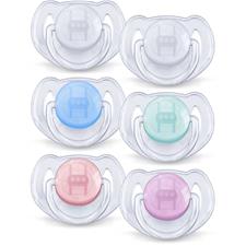 Philips Avent Translucent Soothers 6-18m 2Pk
